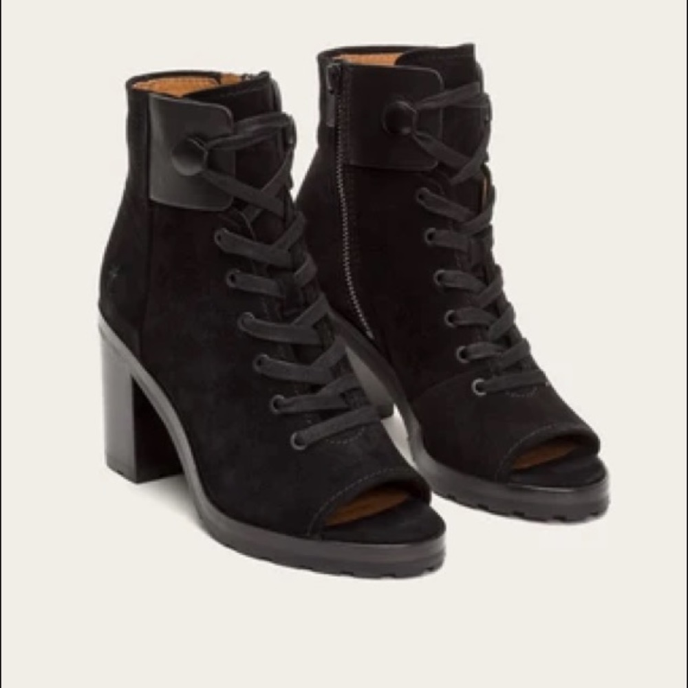Frye Danica Combat Booties
